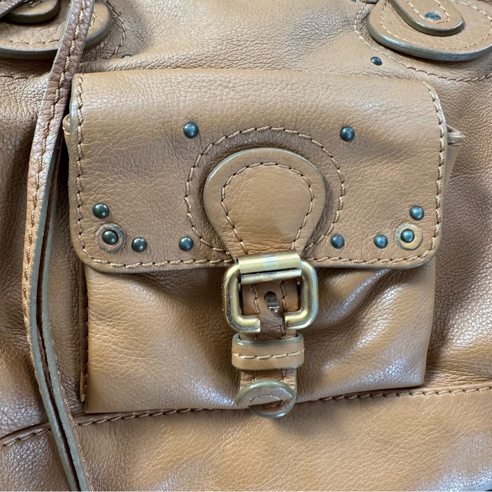 Chloe Paddington Leather Handbag with Lock - Picture 2 of 12